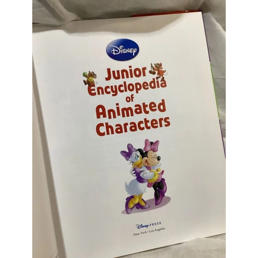 Junior Encyclopedia of Animated Characters Disney Hardback Book - Picture 5 of 11